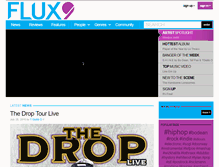 Tablet Screenshot of flux9ine.com